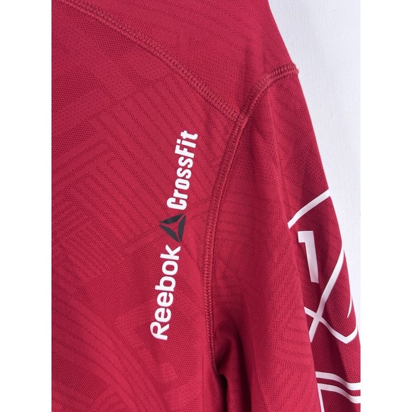 Reebok CrossFit Mens Medium Lightweight Hoodie Pullover Vintage Running - Picture 3 of 11